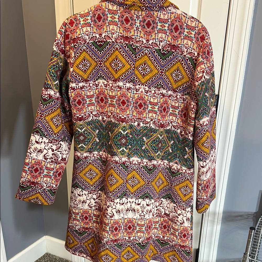 Mechant Multicolor Patterned Coat - image 3